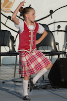 Amelie Bates highland dancing