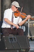 Bernard McDonell on fiddle