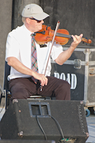 Bernard McDonell on fiddle