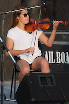 Shawnee Paul on fiddle