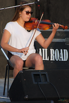 Shawnee Paul on fiddle