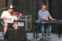 Edmund Hayden on fiddle accompanied by Kyle Kennedy MacDonald on keyboard