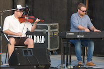 Edmund Hayden on fiddle accompanied by Kyle Kennedy MacDonald on keyboard