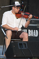 Edmund Hayden on fiddle