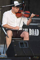 Edmund Hayden on fiddle