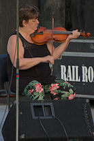 Brenda Stubbert on fiddle