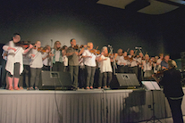 Cape Breton Fiddlers’ Association First Group Number, directed by Dara Smith-MacDonald and accompanied by Howie MacDonald on keyboard