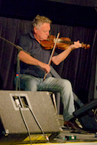 Howie MacDonald on fiddle