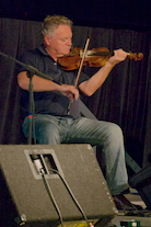 Howie MacDonald on fiddle