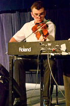 Roddie MacInnis on fiddle