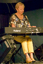 Betty Lou Beaton on keyboard