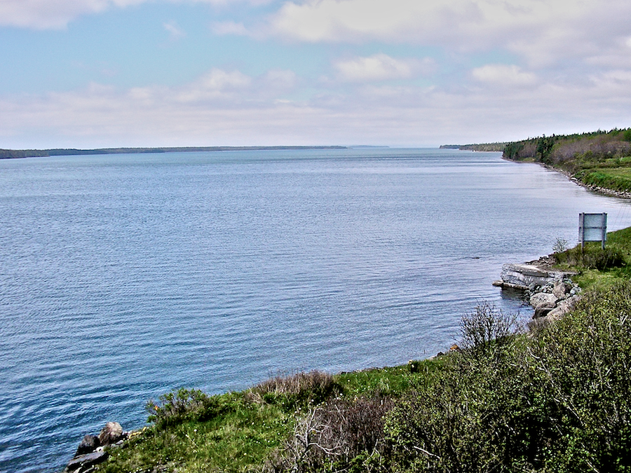 Lennox Passage to the southwest