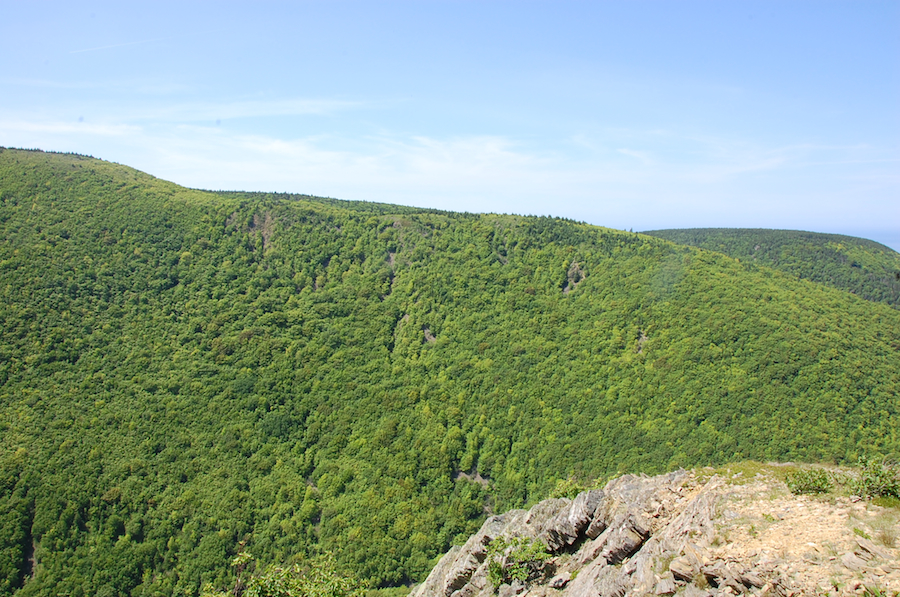 The Cape Breton Highlands and the Meat Cove Look-Off