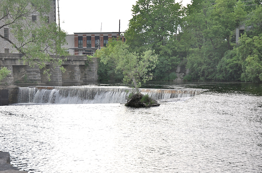 One of the water falls on the Mississippi River in Almonte