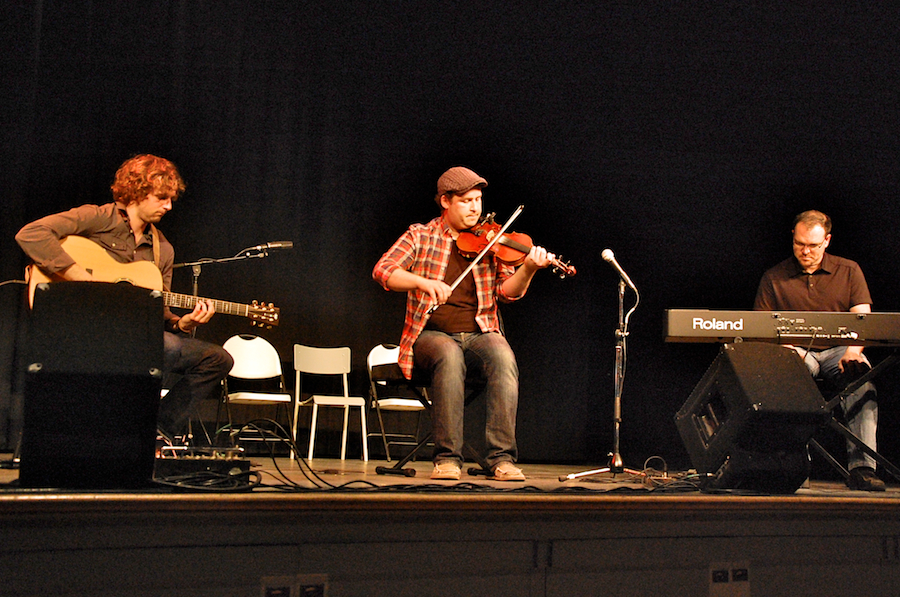 Jake Charron, Troy MacGillivray, and Allan Dewar