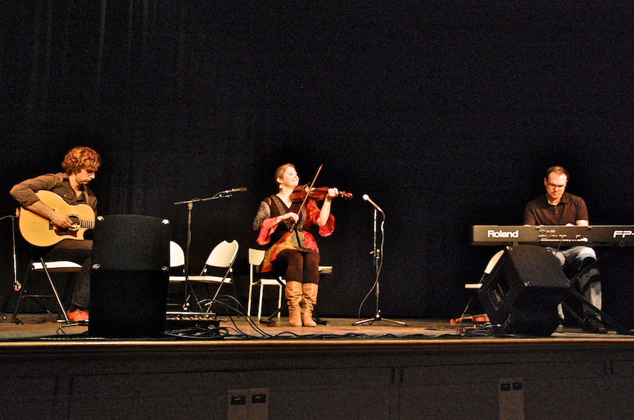 Jake Charron, Andrea Beaton, and Allan Dewar